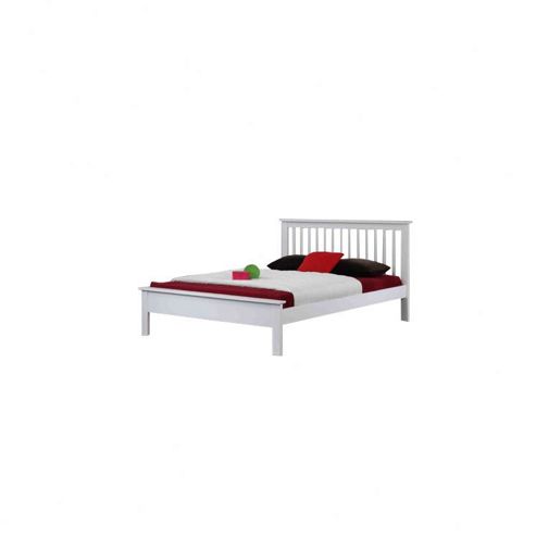 Image of Flintshire Furniture Pentre Bedstead - Single - Without Drawer - White