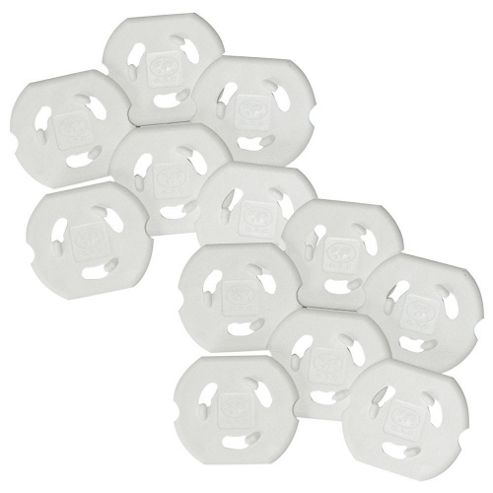 Image of Safetots Plug Socket Covers Pack Of 12