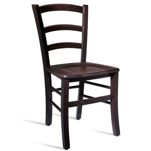 Image of Home Etc Osaka Beech Side Chair - Dark Oak