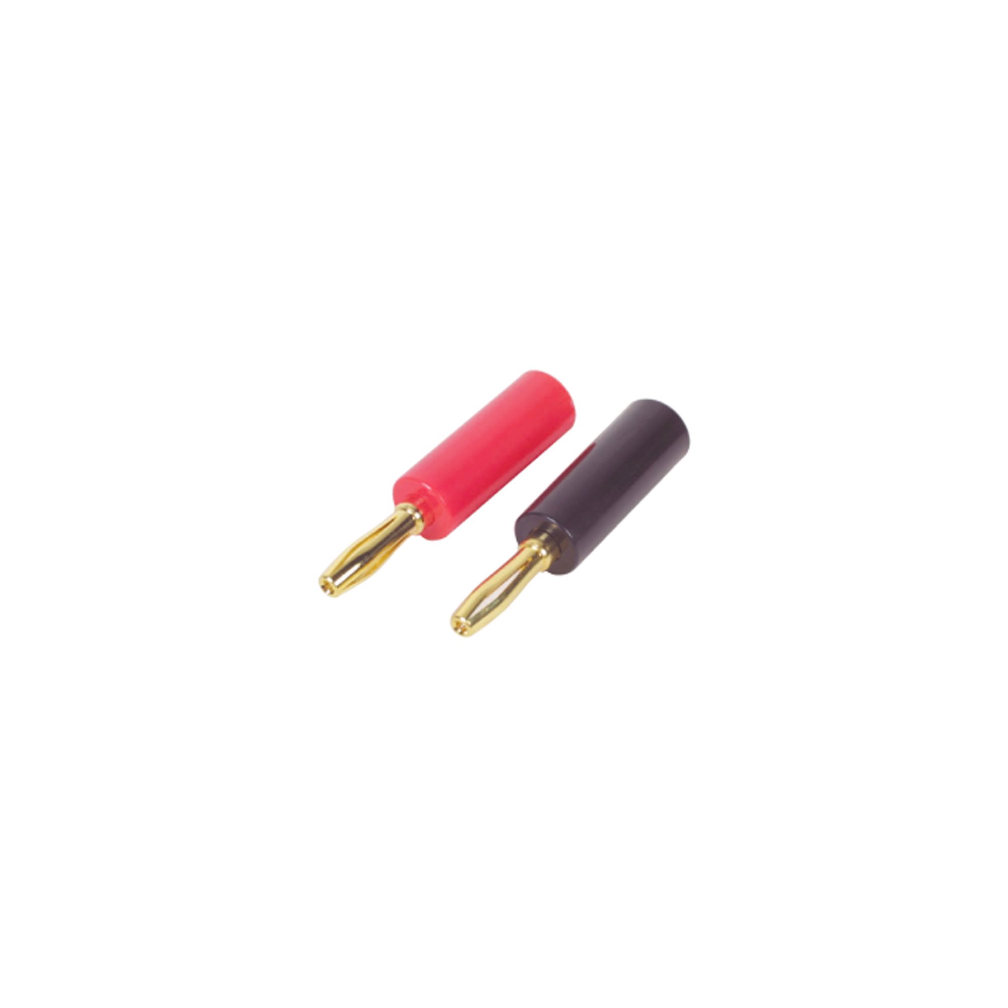 4mm Gold Plated Audio Speaker Banana Plug Connector Red