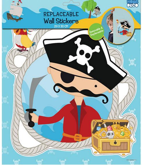 Image of Pirate Wall Stickers
