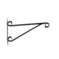 Element Hanging Basket Brackets Black 12in