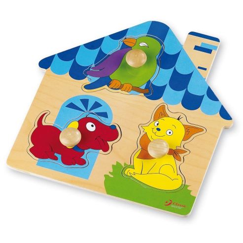 Image of Bigjigs House Infant Puzzle 3piece