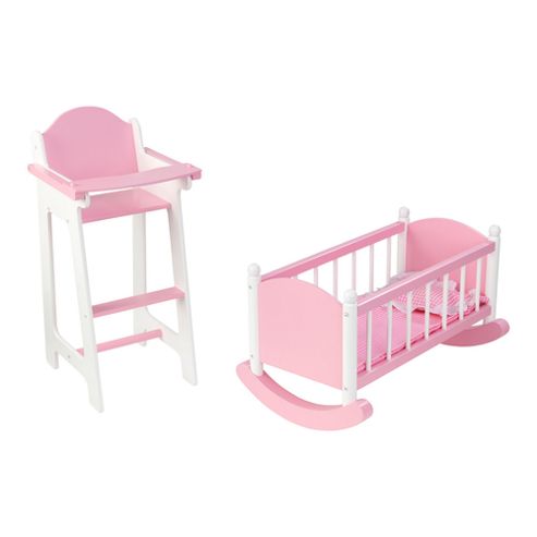 Image of Kidkraft Pink Doll Furniture Set