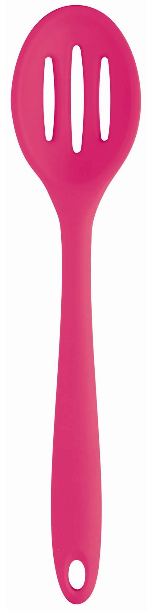 Image of Kitchen Craft Colour Works Slotted Spoon Pink
