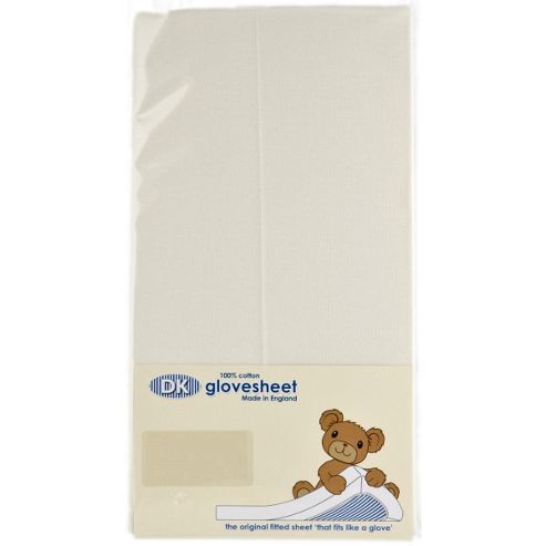 Image of Dk Coversheet Cot Bed Sheet - Cream