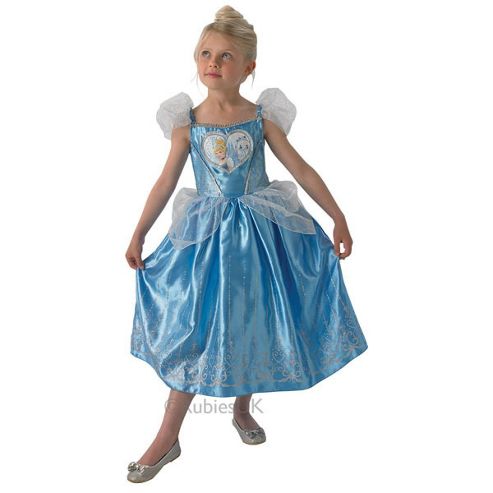 Image of Love Hearts Cinderella - Child Costume 3-4 Years