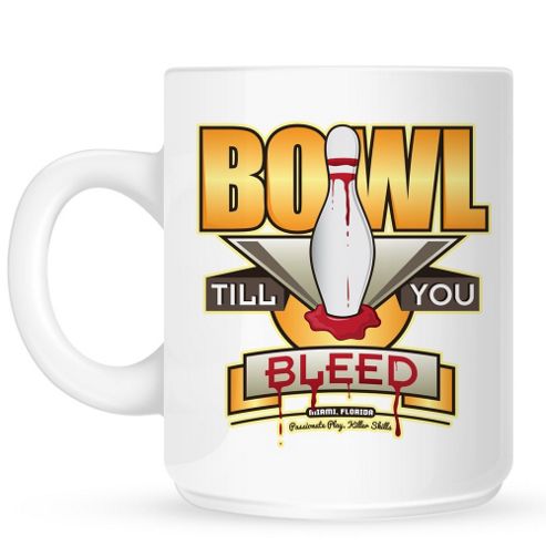 Image of Bowl Till You Bleed 10oz Ceramic Mug