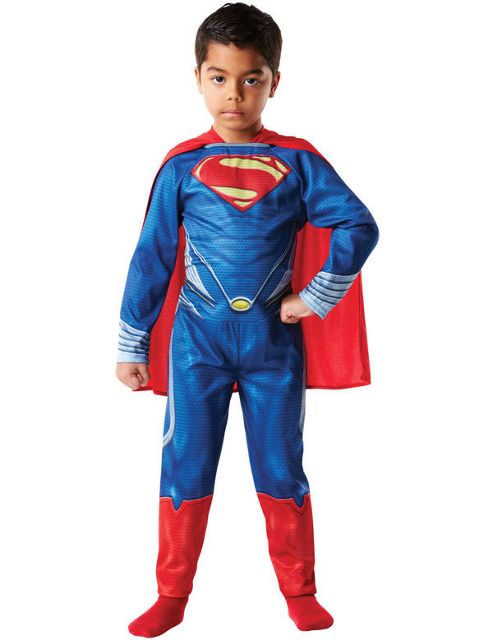Image of Man Of Steel - Child Costume 7-8 Years