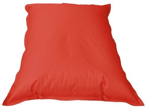 Image of Valufurniture Large Slab Red Bean Bag
