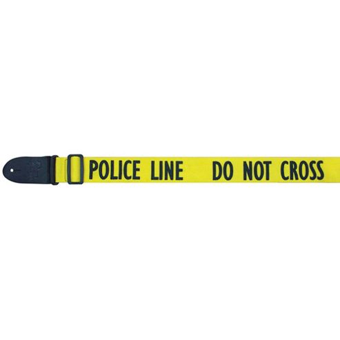 Image of Eagle Mountain Police Line Do Not Cross Guitar Strap