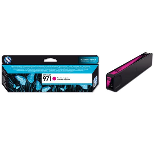 Image of Hp 971 Magenta Ink Cartridge (yield 2500 Pages) For Officejet Pro X Series Printers