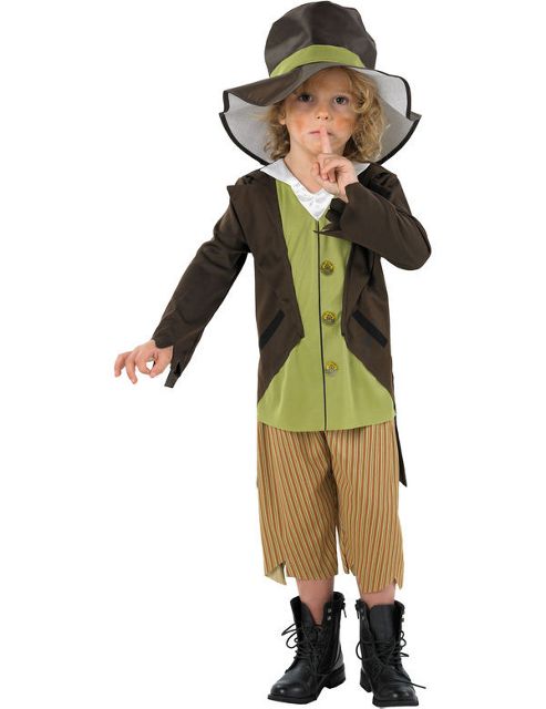 Image of Victoria Urchin Pickpocket - Childs Costume 5-6 Years