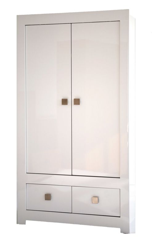 Image of World Furniture Bari 2 Drawer Wardrobe
