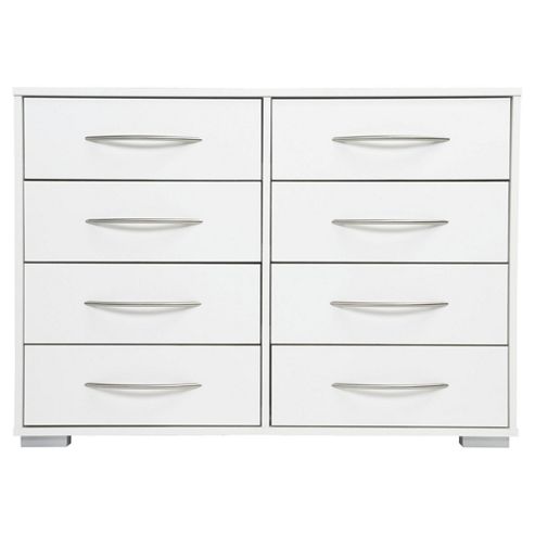 Image of Newport 8 Drawer Chest White