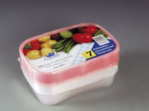 Image of Essential Mwc500n M/wave Container+lid 500cc X7