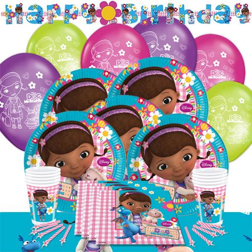 Image of Doc Mcstuffins Party Pack For 8