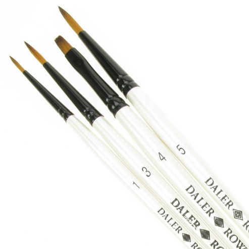Image of Daler Simply All Purpose Brush Set - Magenta Wallet 19