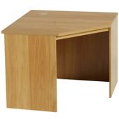Enduro Home Office Corner Desk / Workstation - Warm Oak