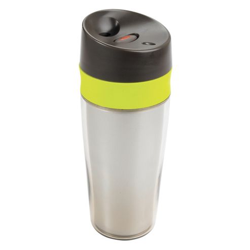 Image of Oxo Good Grips Liquiseal 400ml Travel Mug, Cafe/lime Green