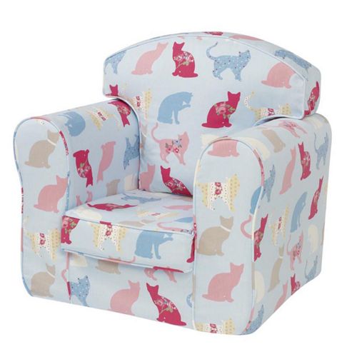 Image of Children's Single Sofa Chair - Kitty Kat