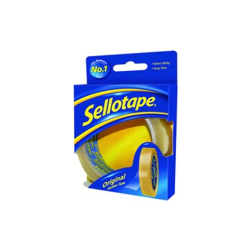 Image of Sellotape Golden Tape 24mm X50 Metres 1443266