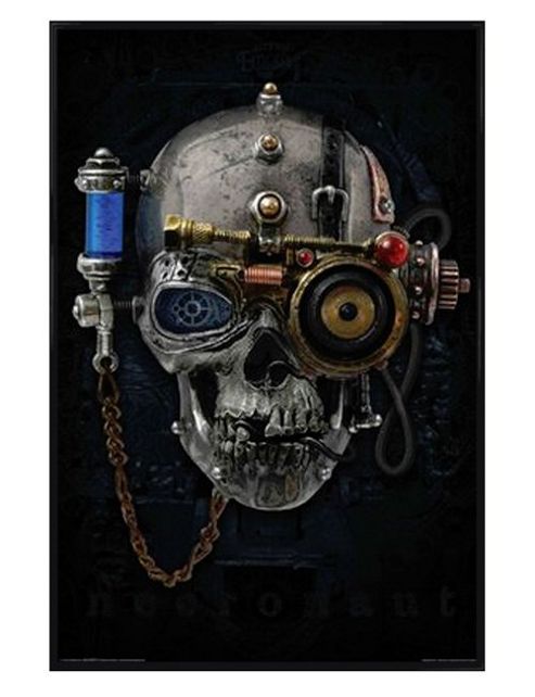 Image of Alchemy Gloss Black Framed Necronaut Poster