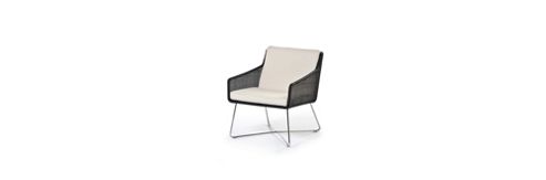 Image of Varaschin Avalon Armchair In Dark Brown By Calvi And Brambilla (set Of 2) - Without