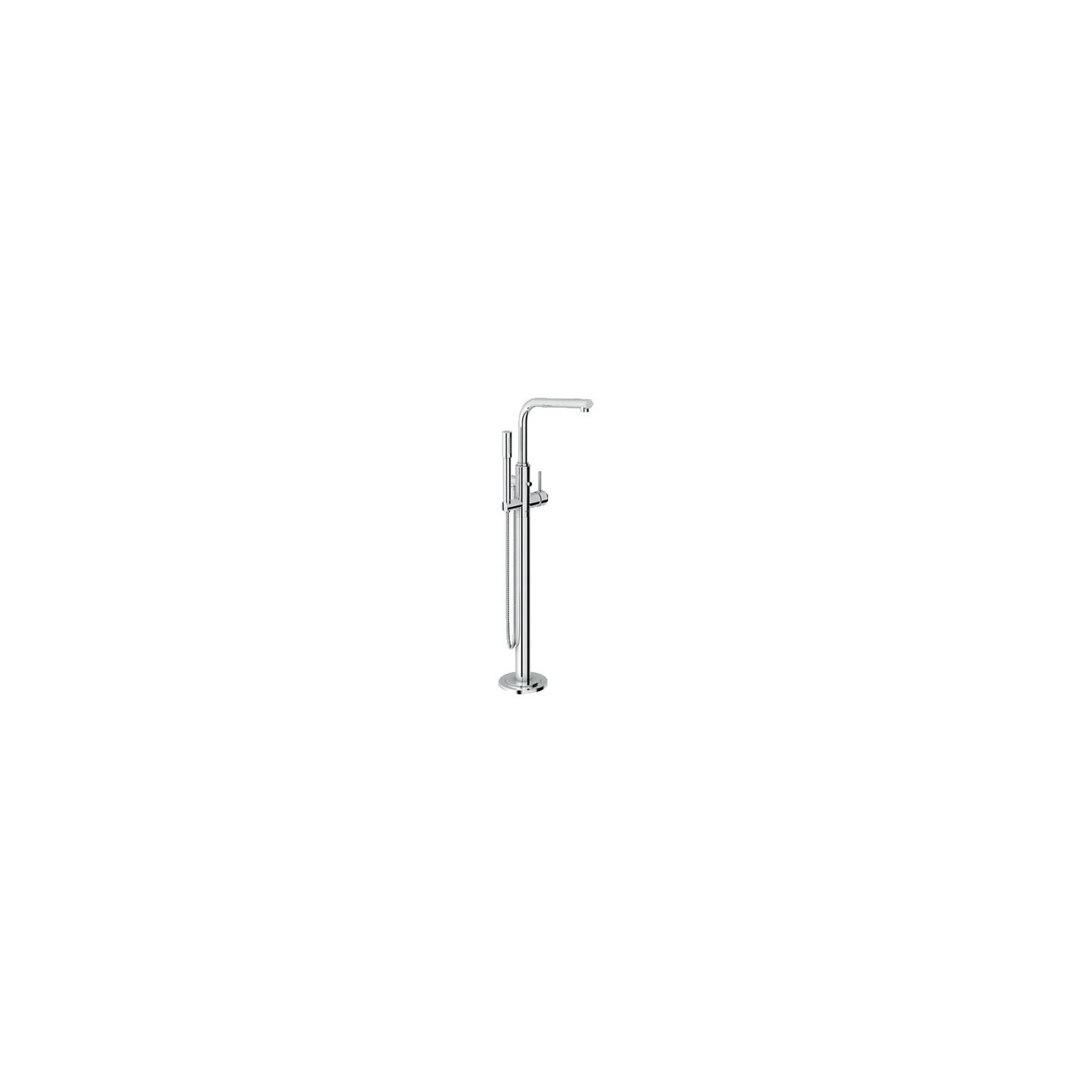 Grohe Atrio One Bath Shower Mixer Tap with L-Spout, Floor Standing, Chrome at Tescos Direct