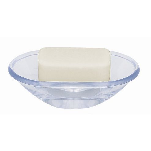 Image of Spirella Toronto Soap Dish - Clear White