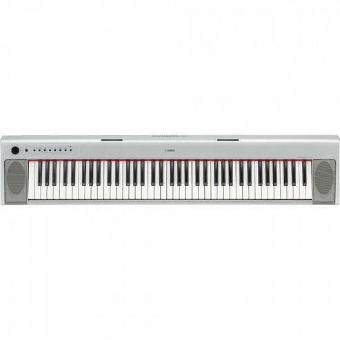 Image of Yamaha Np31s Electronic Keyboard In Silver