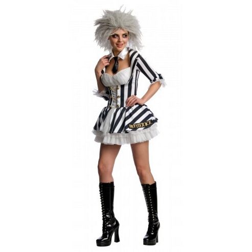 Image of Beetlejuice Girl - Adult Costume Size: 10-12