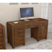 Baumhaus CWC06B Mayan Walnut Computer Desk
