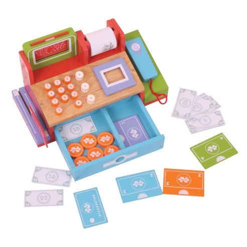 Image of Bigjigs Toys Bj452 Shop Till With Scanner