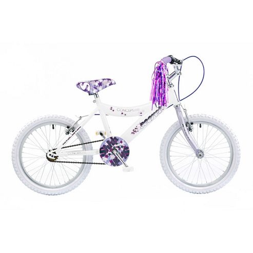 Image of Concept Secret Girls Single Speed 18" White/lilac
