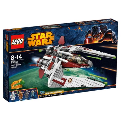 Image of Lego Star Wars Jedi Scout Fighter 75051