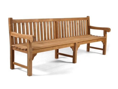 Image of Bracken Style Queensbury Bench - 240cm W
