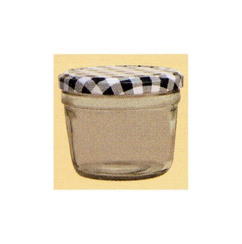 Image of Wolf 235ml Tapered Preserving Jars (pack Of 6) - Green