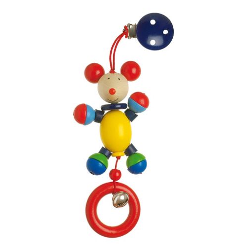 Image of Heimess 733670 Wooden Clip On (mouse 16cm)