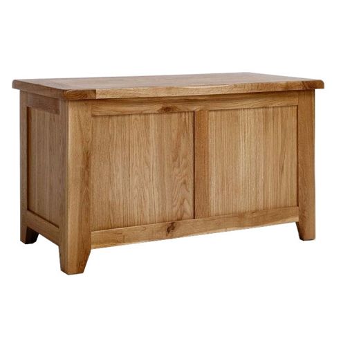 Image of Westbury Reclaimed Oak Blanket Box