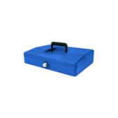 Helix 300mm Sloping Lid Cash Box Blue WA9080