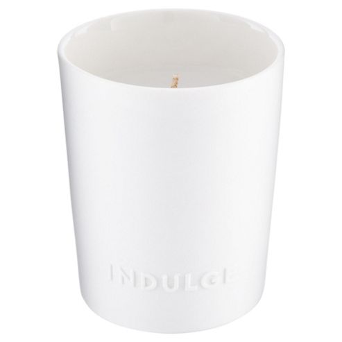 Image of Tesco Indulge Boxed Candle, Bubble Bath And Rose Petal