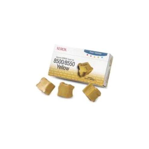 Image of Solid Ink 8500/8550 Yellow 3 Sticks