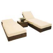 Mazerattan Orlando Sunlounger Set