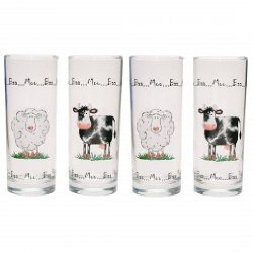 Image of Home Farm Glasses - Pack Of Four Tumblers