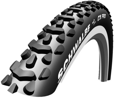 Image of Schwalbe Cx Pro Performance Dual Compound Rigid In Black - 700 X 30mm