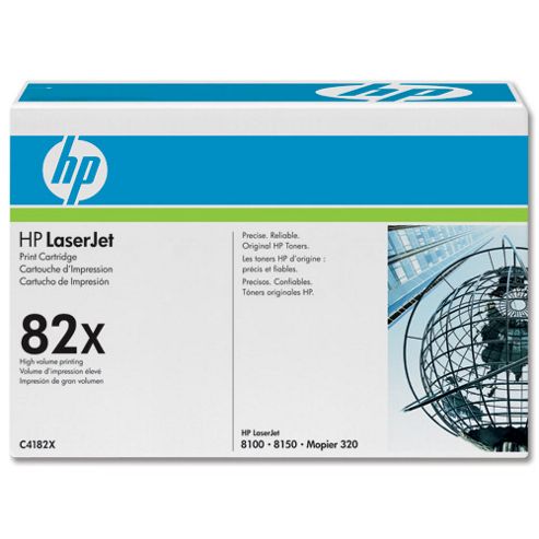 Image of Hp 82x Ultraprecise Toner Contract Cartridge For Laserjet Printer - Black