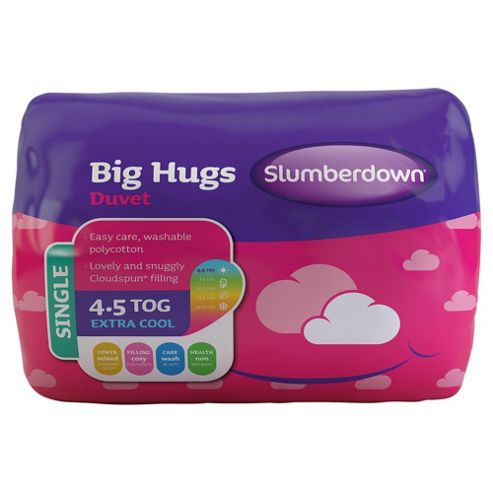 Image of Slumberdown Single Duvet 4.5 Tog - Big Hugs