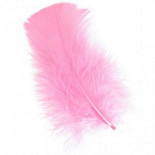 Image of Feather Petals - Flamingo Pink
