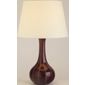 The Lighting & Interiors Group Rotunda Table Lamp - Aubergine
